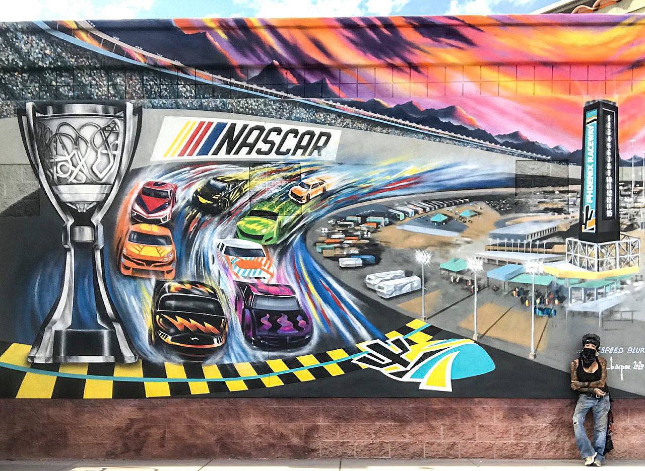 NASCAR2020 mural
