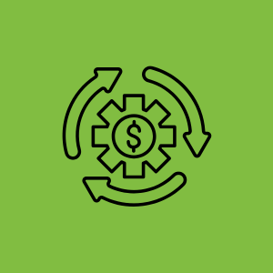 procurement money gear arrows